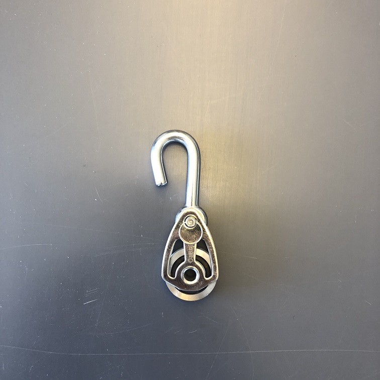 402-201-06-Block-SELDEN-mit-Haken-fuer-RiggspannungBaumniederholer Block SELDEN mit Haken für Riggspannung/Baumniederholer