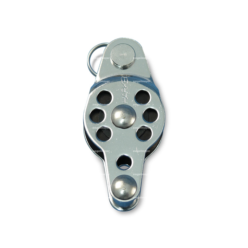 91521 Block HARKEN single with forkhead and becket, 25mm