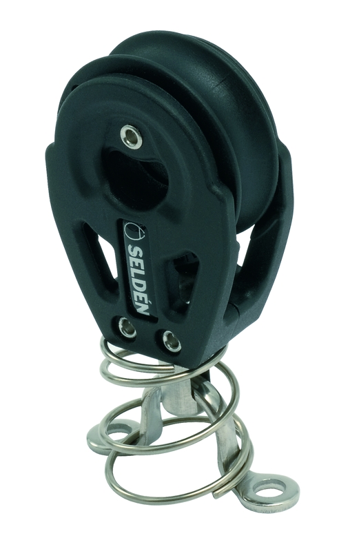 403-101-12hpPx5FgqNJhaW Block SELDEN 30mm, einfach mit Fenderöse und Feder