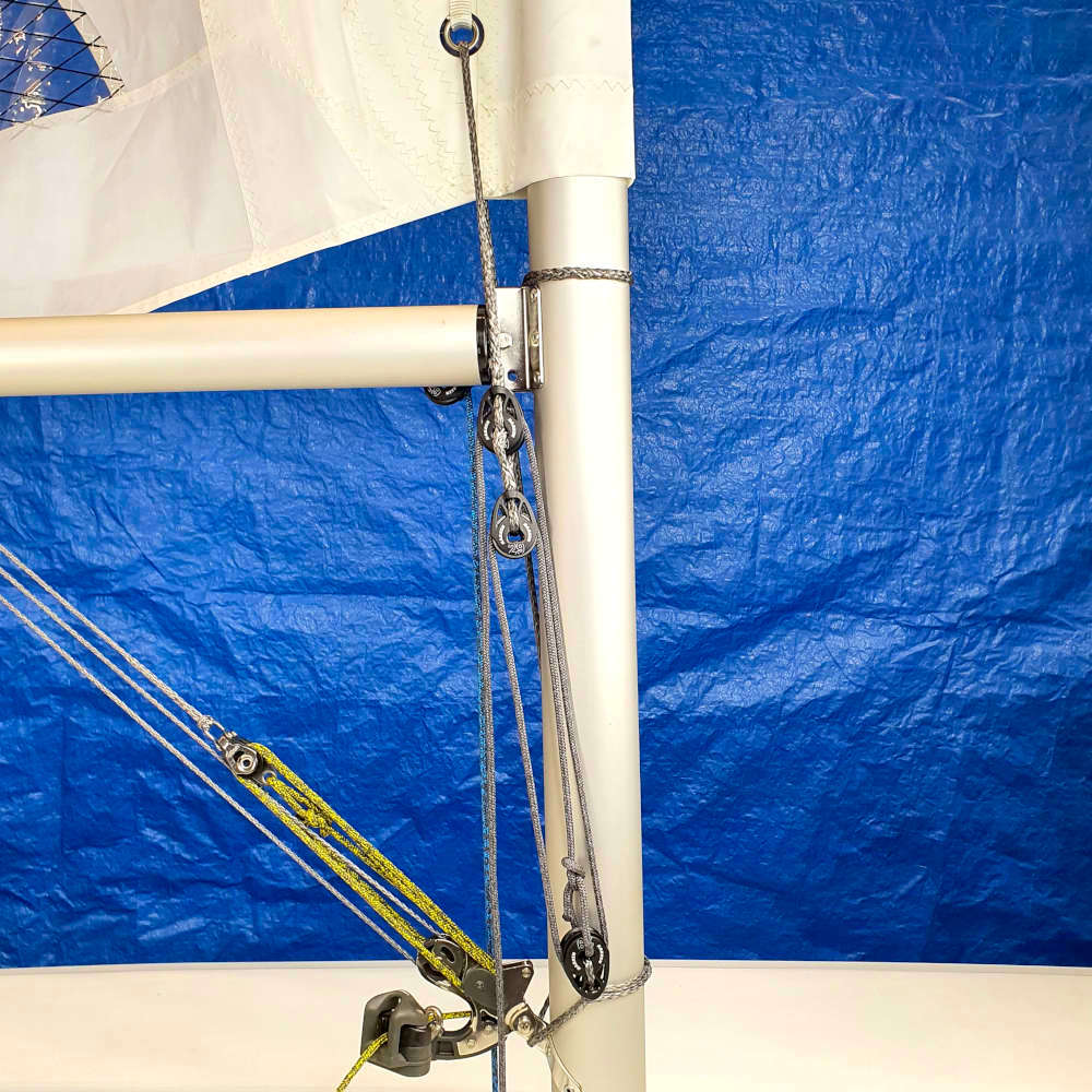 ex2204-4 DB-Racing 8:1 cunningham system for ILCA 7 / Laser® Standard MK2