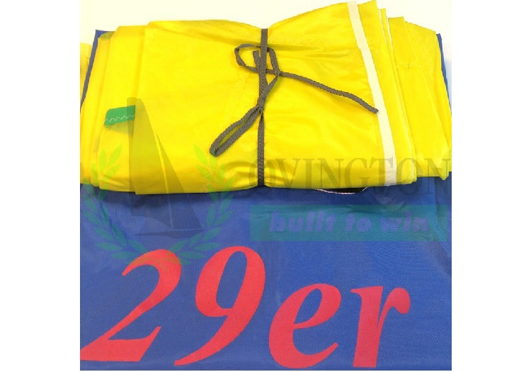 Gennaker gelb 29er, komplett, inkl. Class Royalty Tag