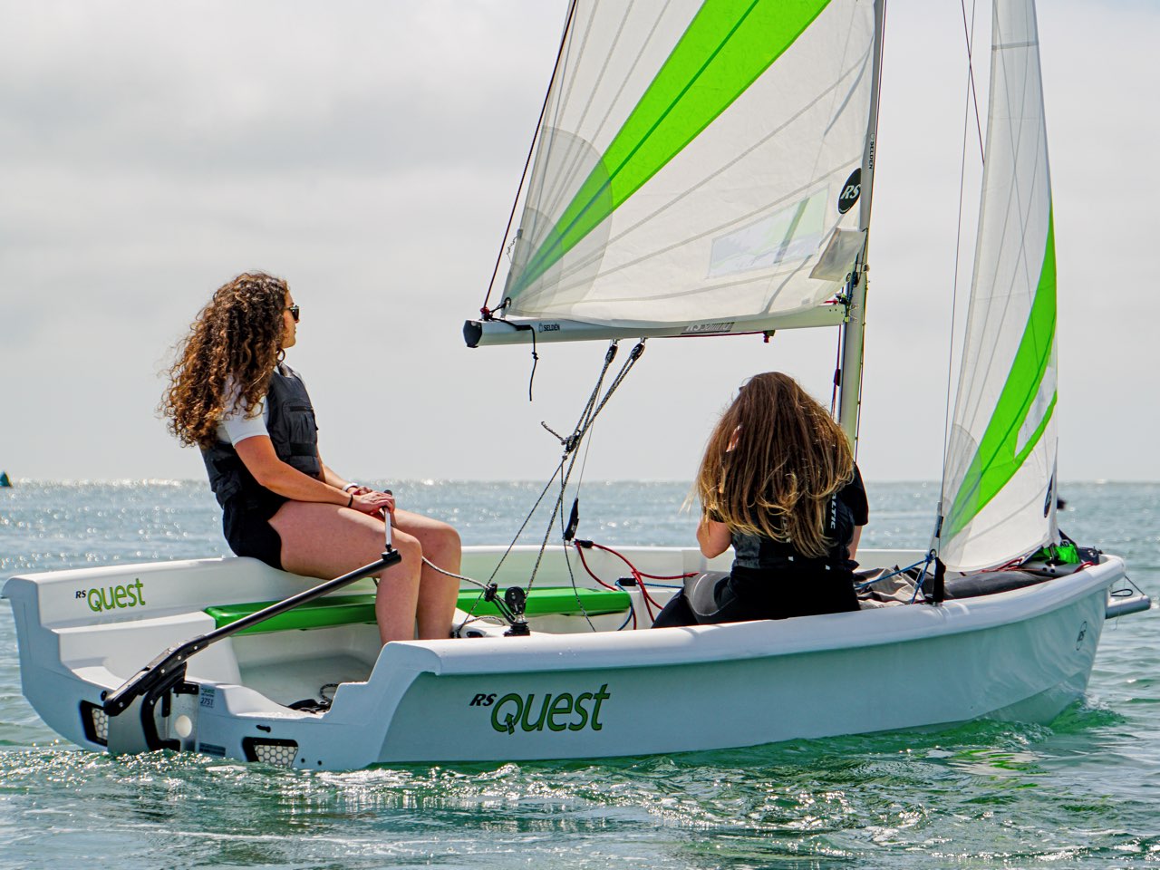 RS Quest segelfertig mit Gennaker RS Quest segelfertig mit Gennaker