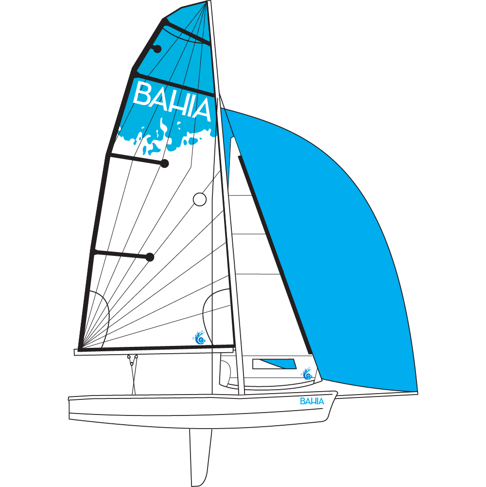 Ocean-Play-Bahia-Boot Großsegel BAHIA