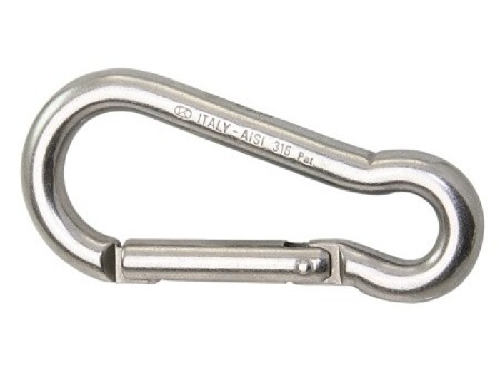 Karabiner 50mm Schwertsicherung Kong Optimist