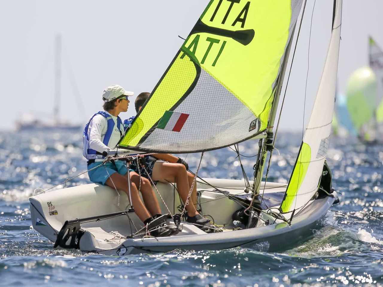 segeljolle-rs-feva-xl-zweimann-jugend-kreuz RS Feva XL Race segelfertig MK2