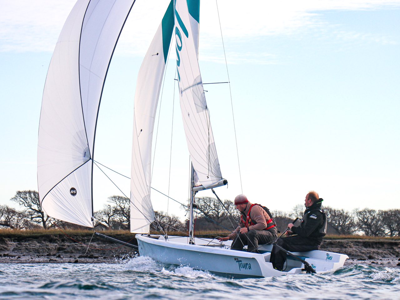 RS Toura segelfertig mit Gennaker