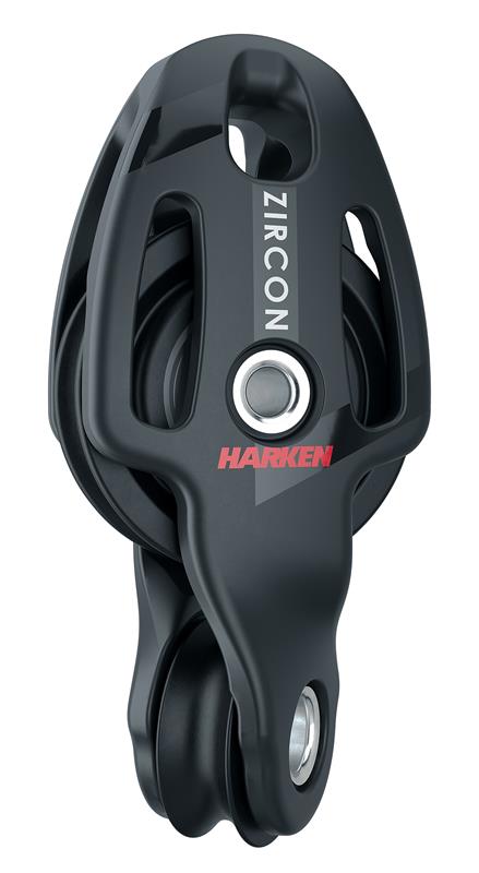 Block HARKEN  Zircon verdrehter Violin 29/18 mm