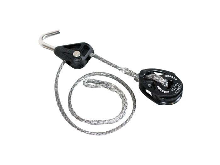 Sprietfall inkl. Block 29mm Optiparts Optimist, komplett, Dyneema