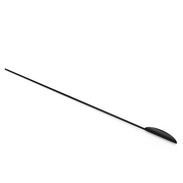 Wand shaft with paddle