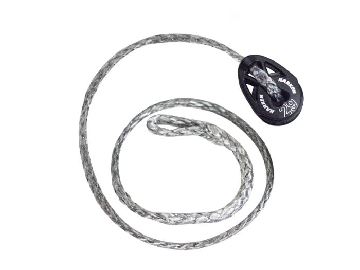 Sprietfall inkl. Block 29mm Optiparts Optimist, Dyneema