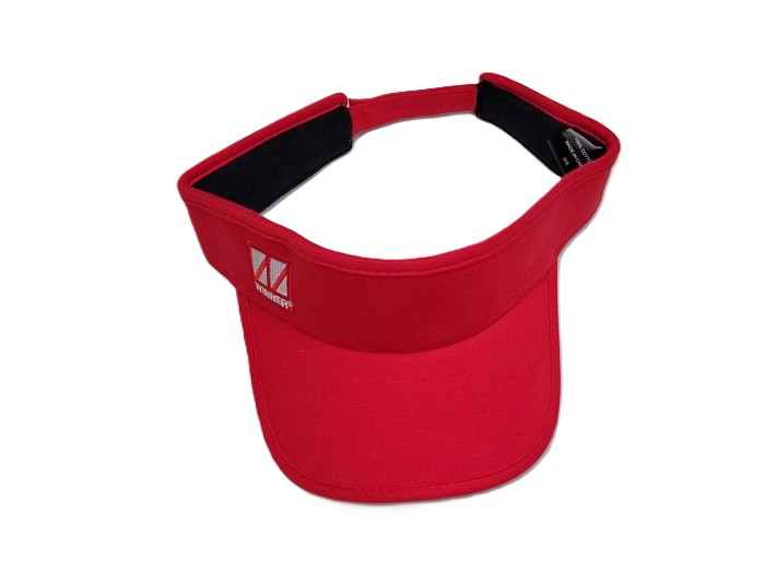 Visier, Kopfverkleidung, Rote Kappe/Schirm, Schirmmütze, Sportzubehör
