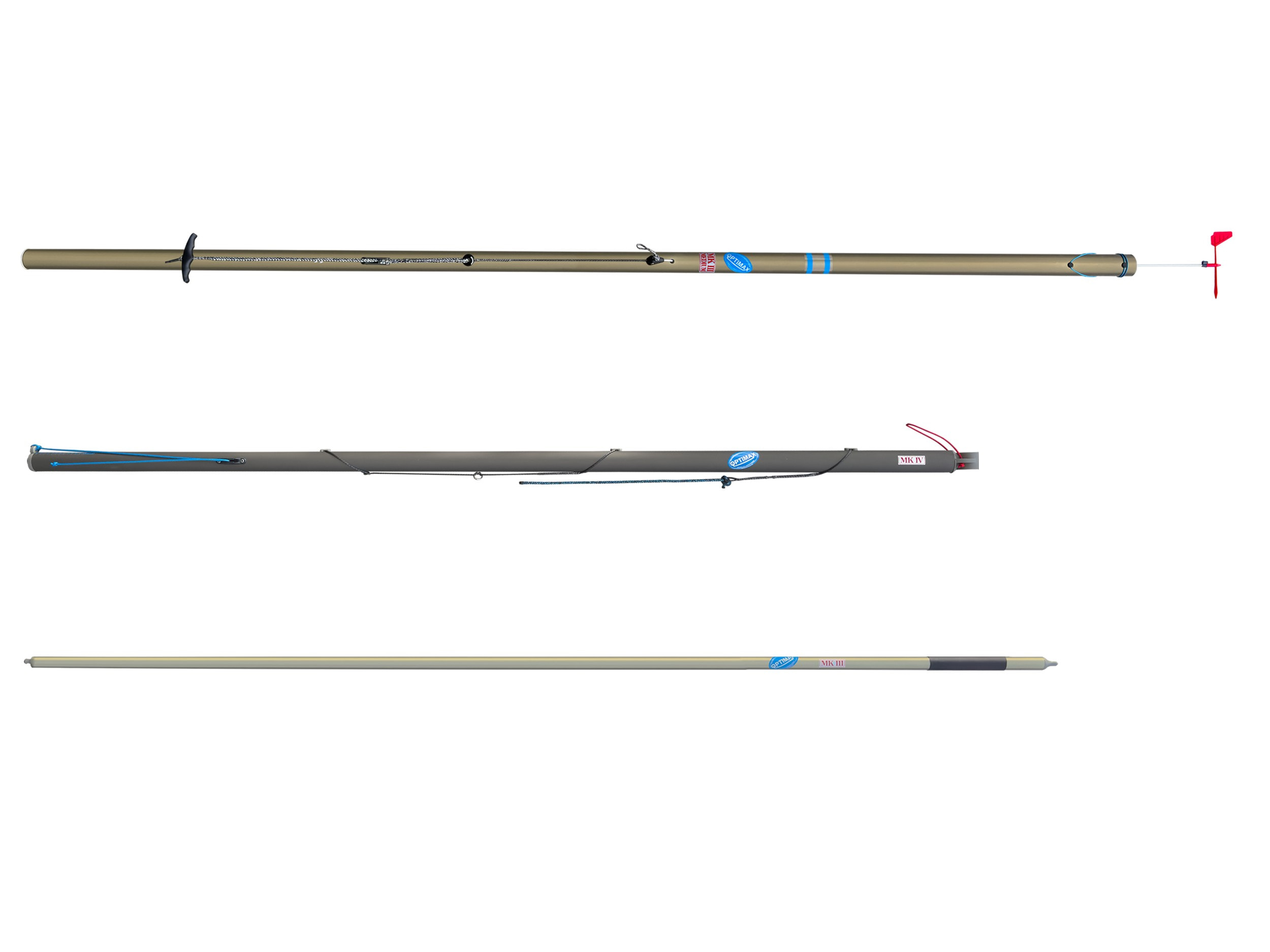 Rigg Optimax Optimist - selbst zusammenstellen Rigg optimist mk3 medium mast 45mm baum mk3 spriet OX234M3M45