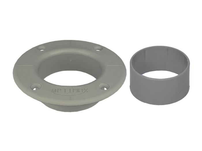 Mastdurchführung Optimist Delrin, grau inkl. Mastring