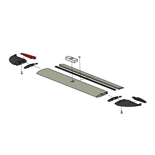 WZFFHTFR_2 Foil Front Horiz Tip Flap R