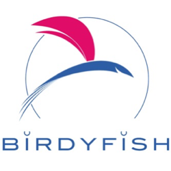 Foiling segeljolle birdyfish logo