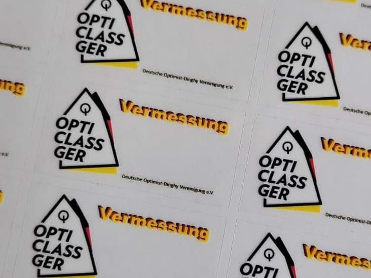 Vermessung Optimist - 1 Teil