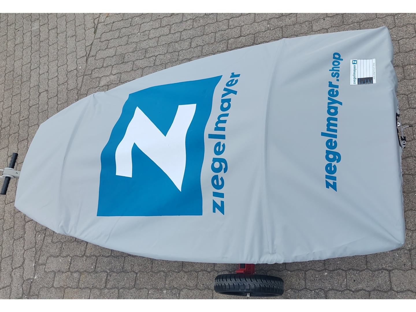 Oberpersenning Optimist mit Segellatten