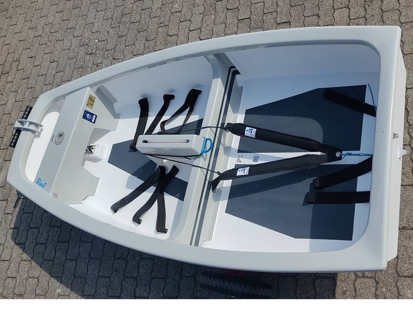 Optimist Blue2 SSC Baranowski segelfertig Optimist Blue