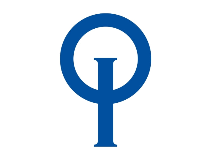 Klassenzeichen Optimist blau (Paar)