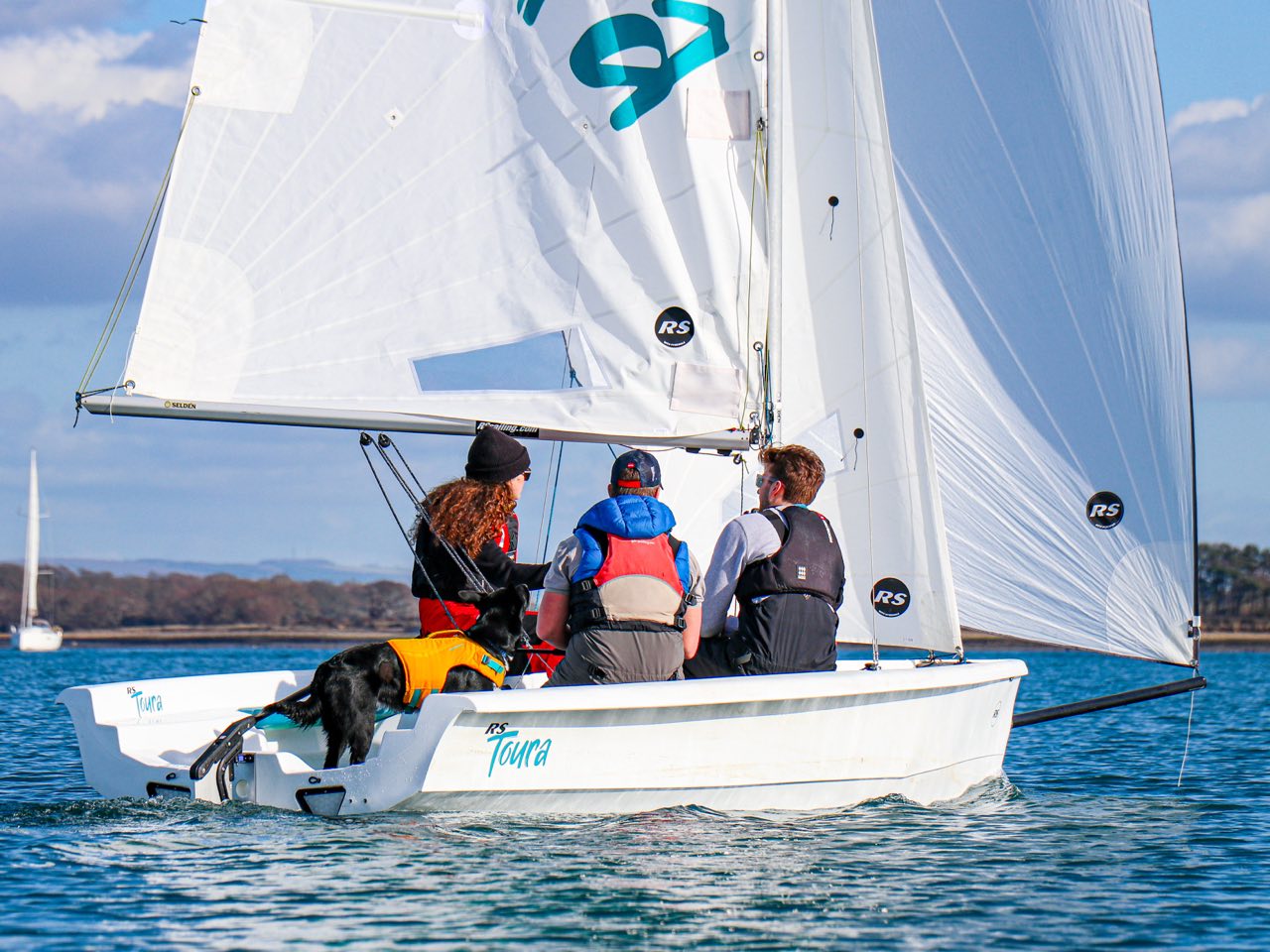 RS Toura segelfertig mit Gennaker