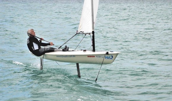 Amac segelt foilsz ilca laser