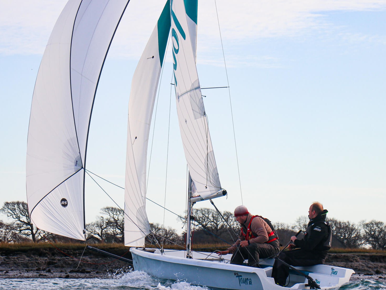 RS Toura segelfertig mit Gennaker