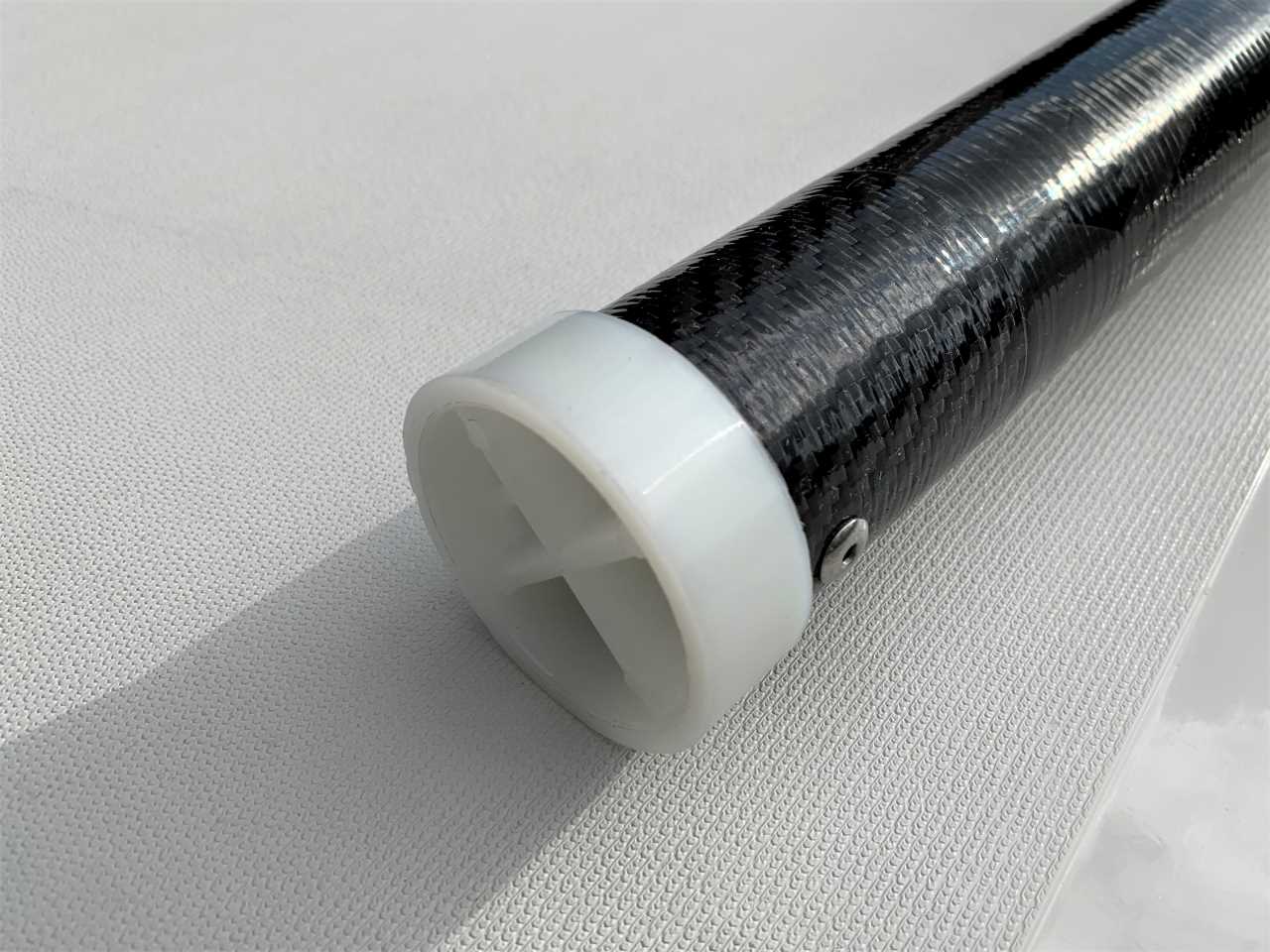 Mastoberteil Composite für ILCA.LASER® komplett - weiße Kappen