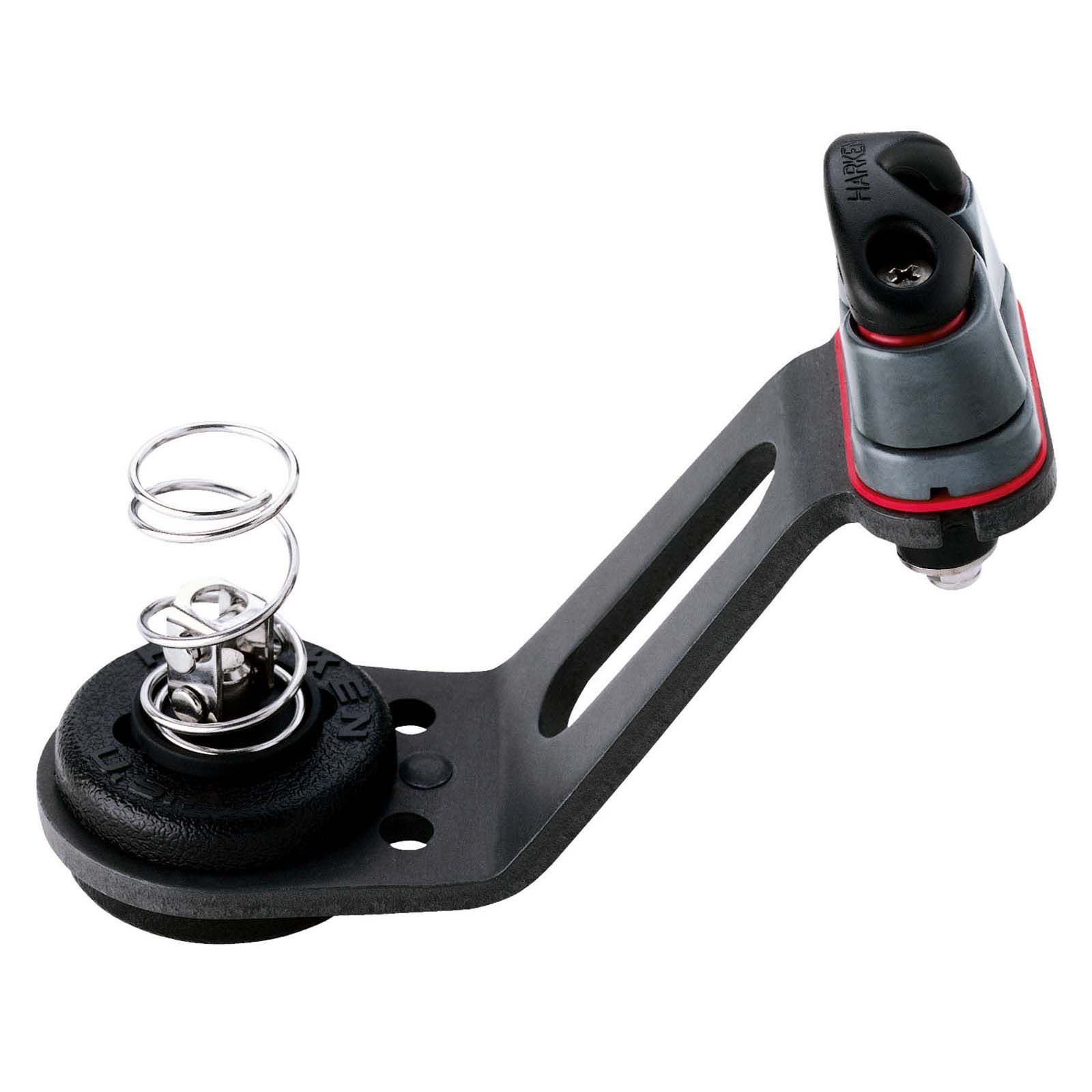 HARKEN_Drehbasis_H144 Großschotbasis Harken mit Klemme H150