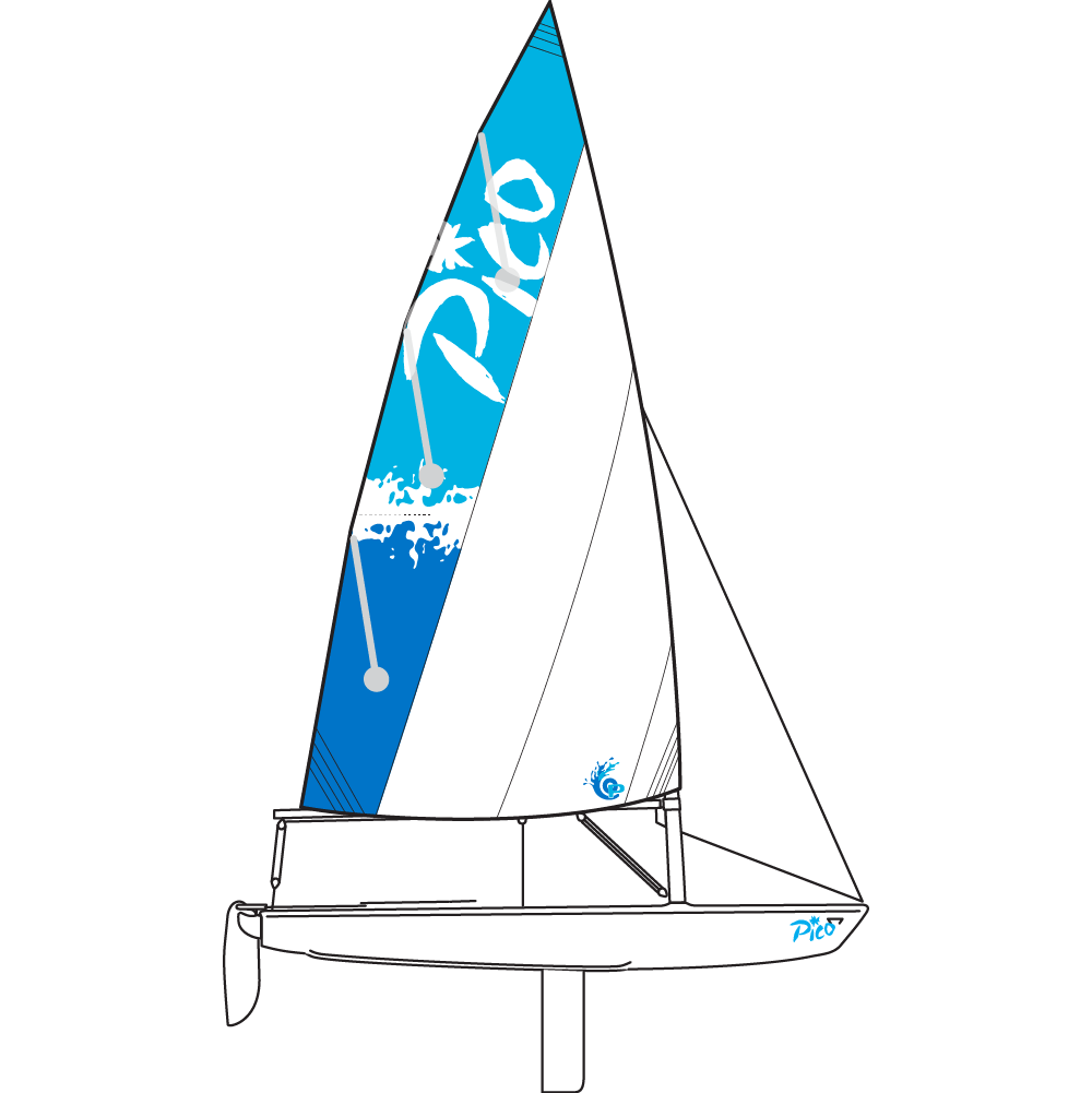 Ocean-Play-Pico-Boot PICO ready to sail (mainsail only)