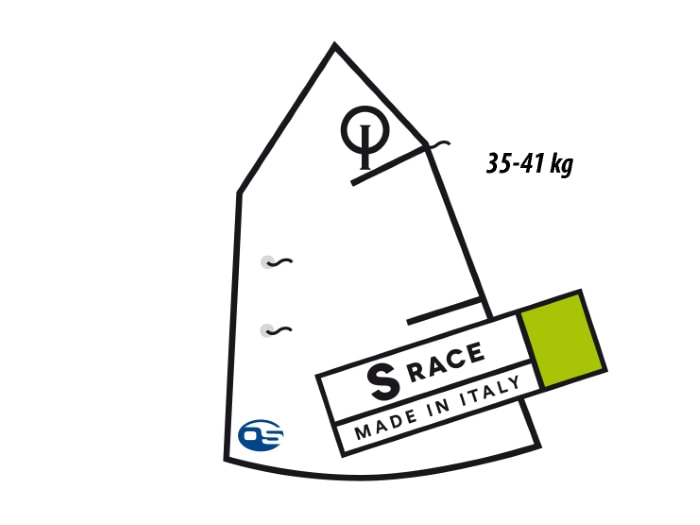 Segel 'Race' Olimpic Sails Optimist Segel race olimpic optimist OLSRS