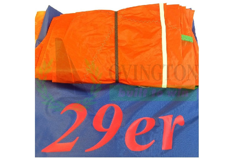 Gennaker orange 29er, komplett, inkl. Class Royalty Tag