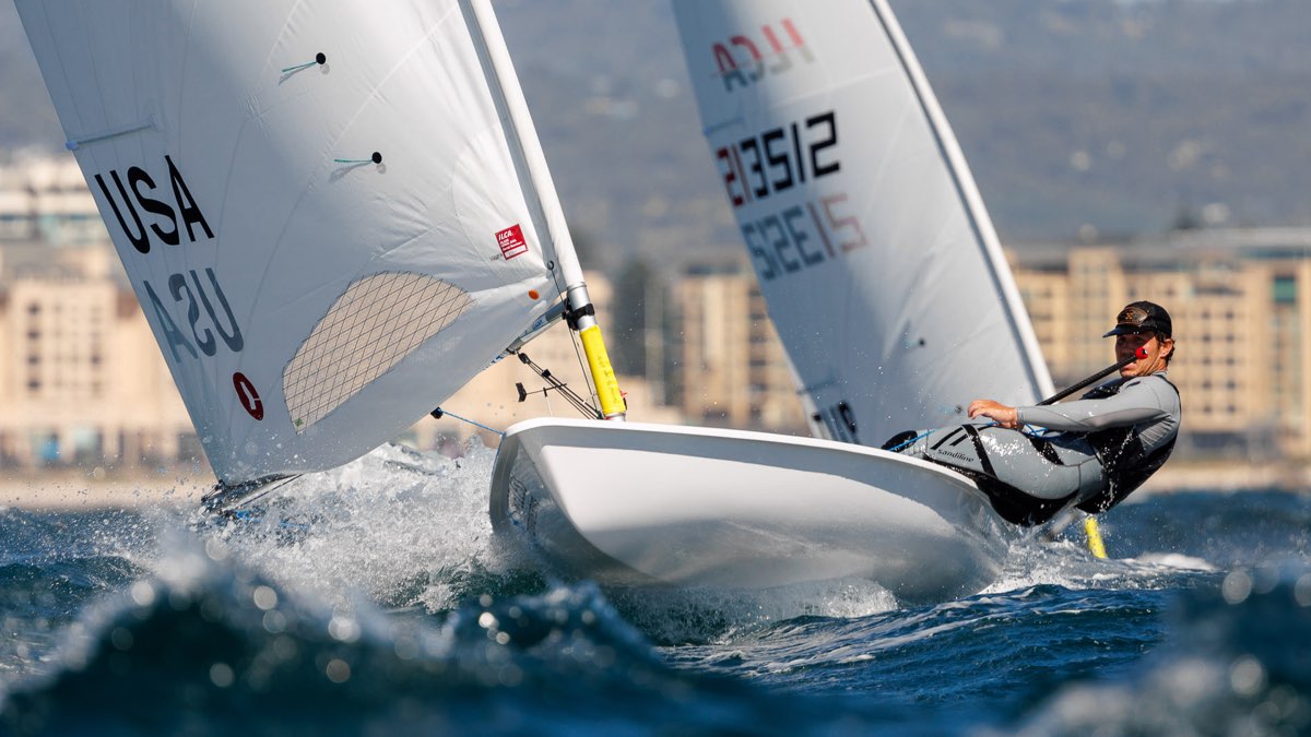 ILCA 7 Raumschots Segeln