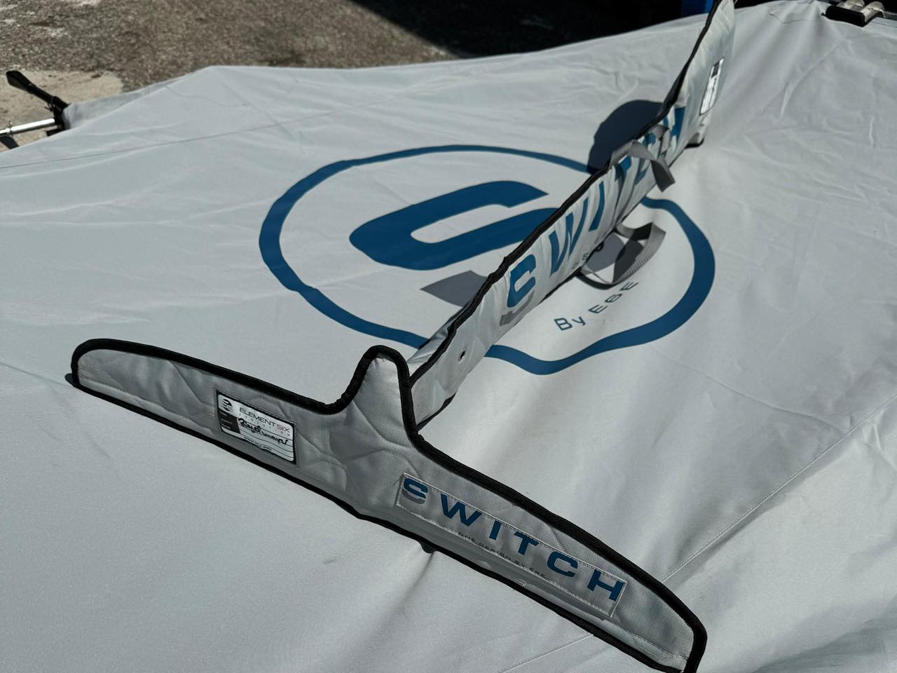 Rudder foil vertical padded cover Switch One Design Switch One Design