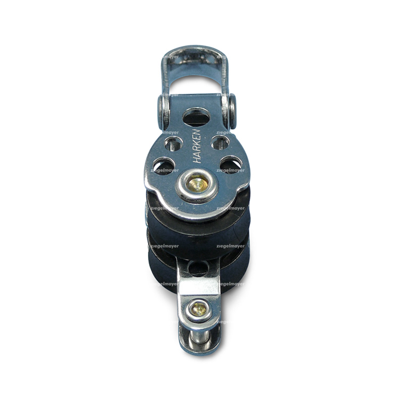 91331 Block HARKEN double with becket, 16mm