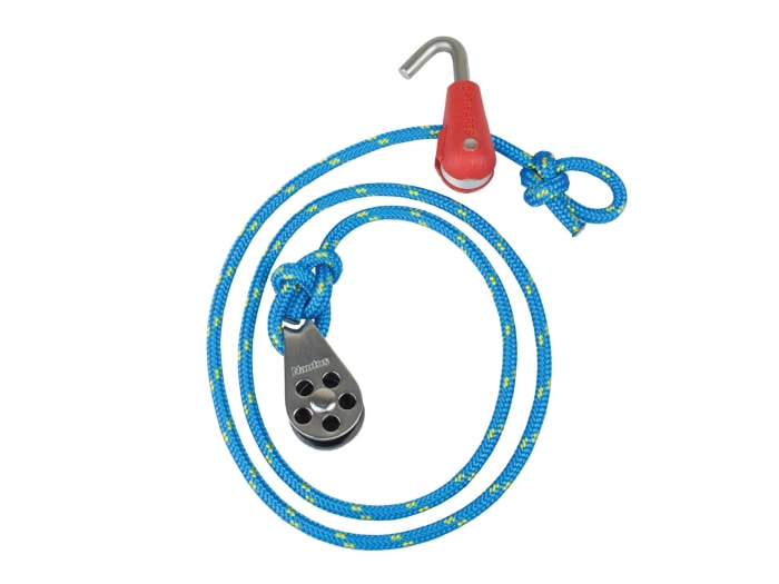 Sprietfall 'Silver'-Mast Optiparts Optimist, komplett