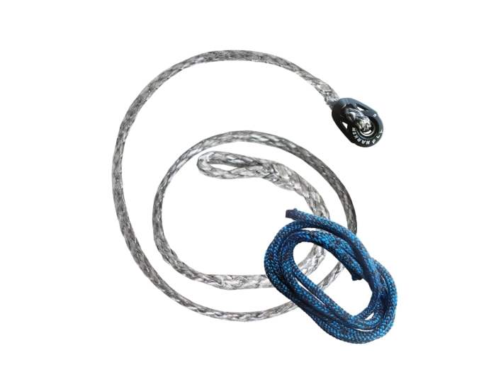 Sprietfall inkl. Block 18mm / Kontrollleine Optiparts Optimist, Dyneema