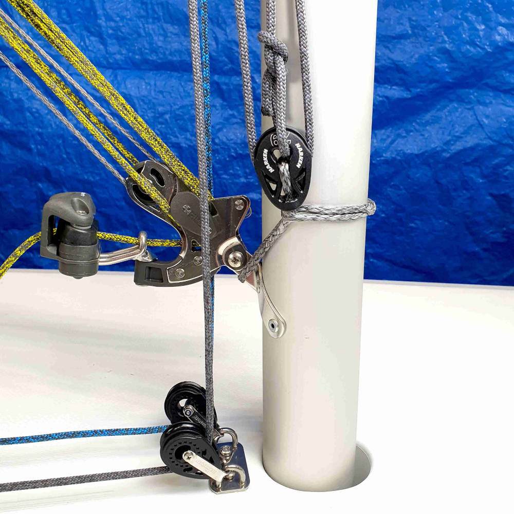 ex2204-2 DB-Racing 8:1 cunningham system for ILCA 7 / Laser® Standard MK2