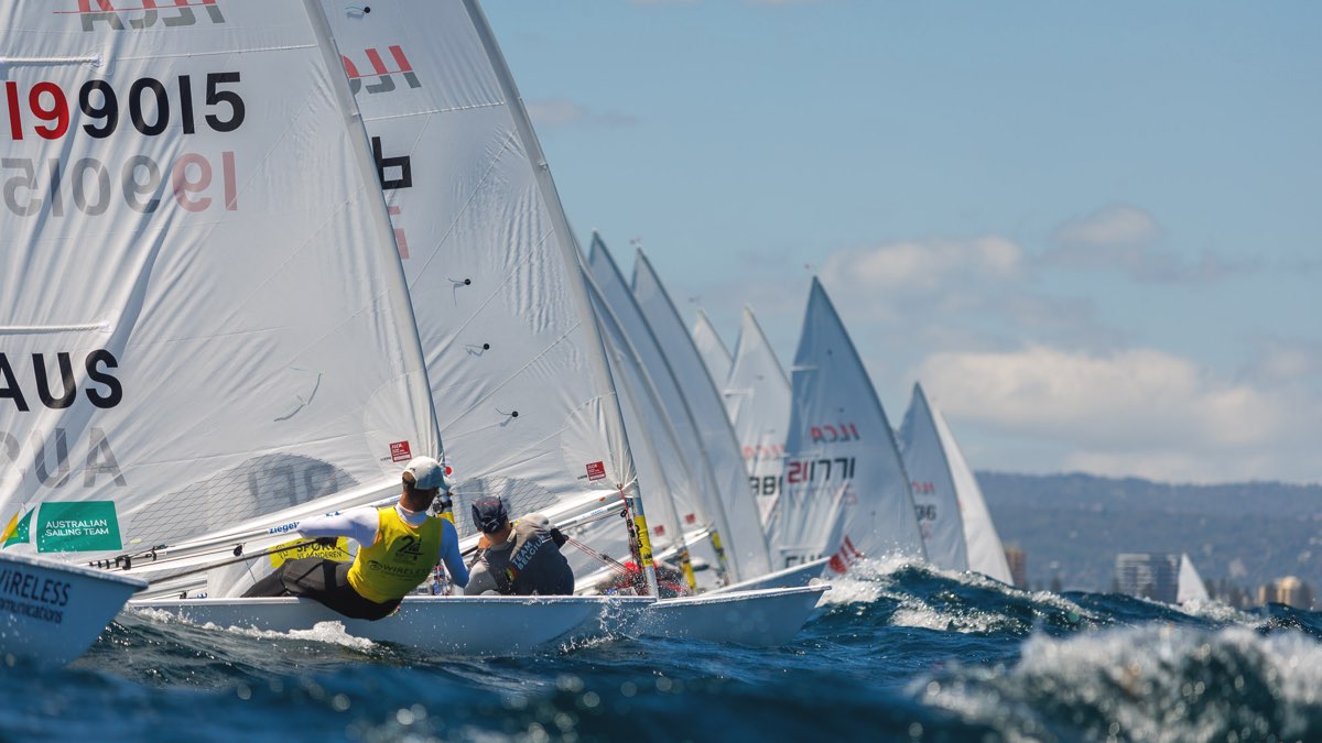 ILCA 7 Start Regattafeld Olympische Qualifikation