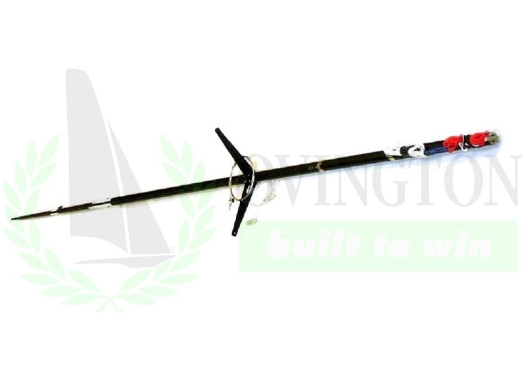 Mast 29er komplett, Standard-Wanten, Vorstag, Fallen