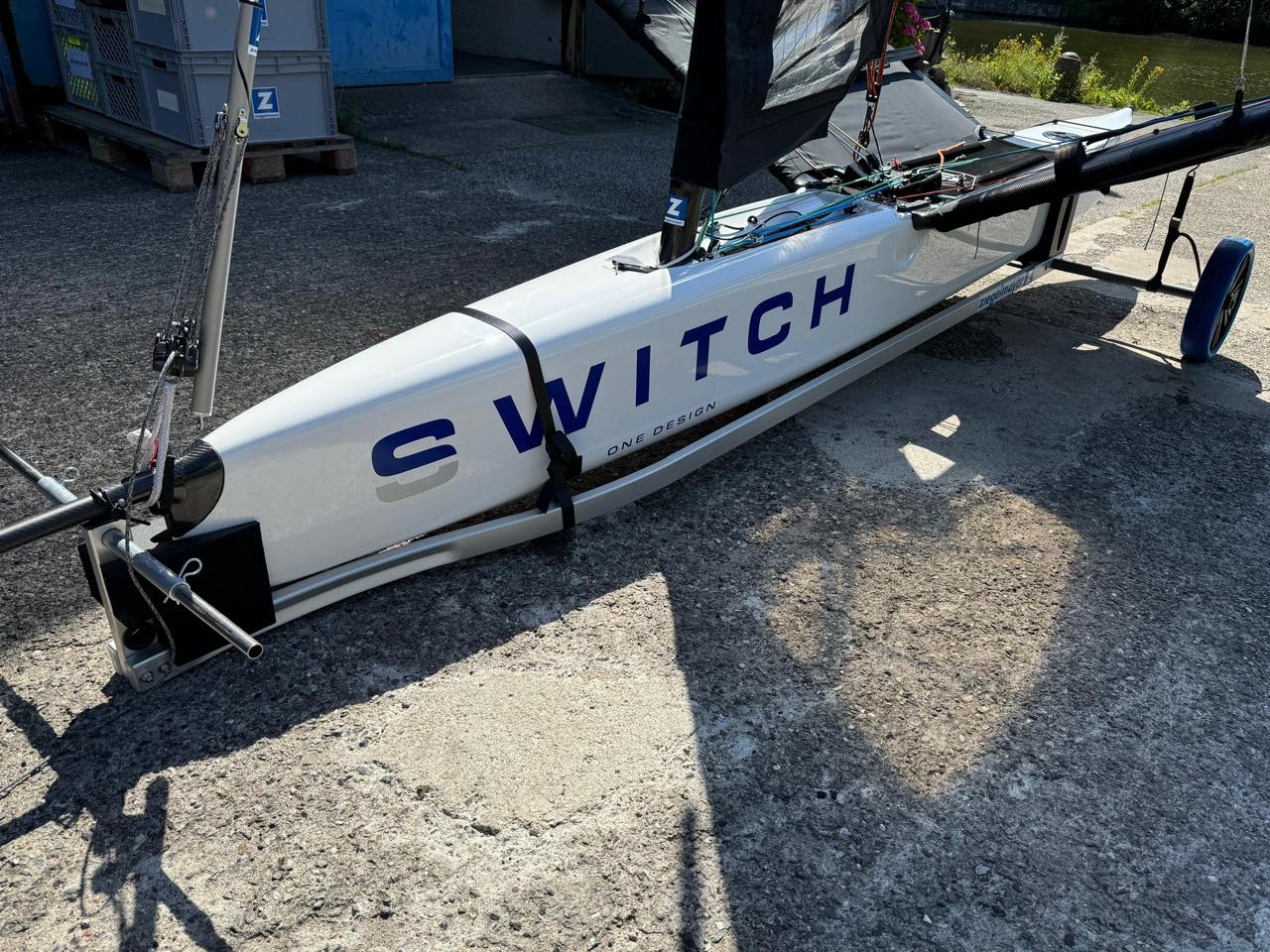 Aluminium boat trolley Switch One Design | SWE001